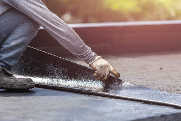 Professional Waterproofing technician working in Fredonia, WI